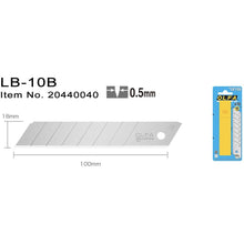 Indlæs billede til gallerivisning LB-10B Bræk-af knivblade 18mm