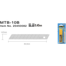 Indlæs billede til gallerivisning MTB-10B 12mm knivblade f/MT-1