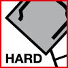 Indlæs billede til gallerivisning Rasp triangle HM 3926, 80 mm - 50 stk.