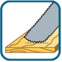 Indlæs billede til gallerivisning Bajonetsavklinge 4704, 2 stk. 200 mm Trimetal 10/14 tpi