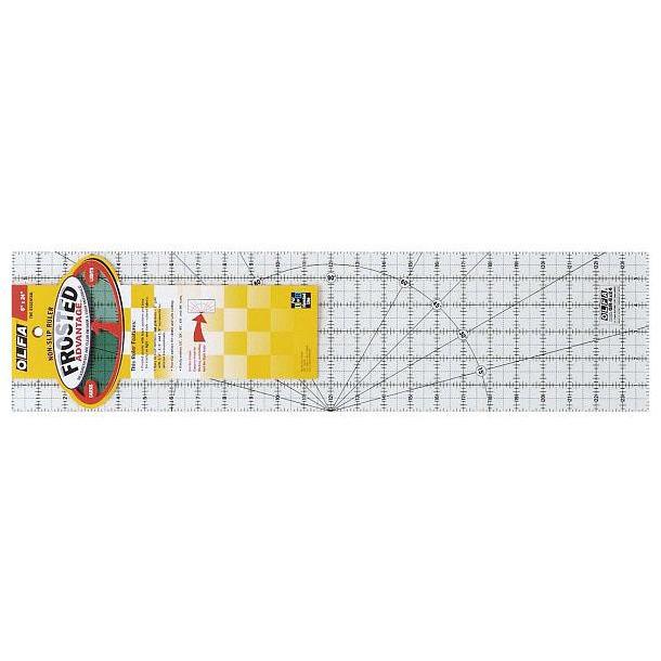 QR-6x24 Mønster lineal NonSlip