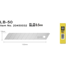 Indlæs billede til gallerivisning LB-50 Bræk-af knivblade 18mm
