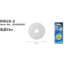 Indlæs billede til gallerivisning RB28-2 Rulleskær ø28mm
