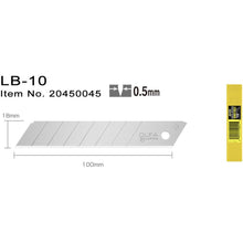 Indlæs billede til gallerivisning LB-10 Bræk-af knivblade 18mm
