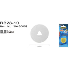 Indlæs billede til gallerivisning RB28-10 Rulleskær ø28mm

