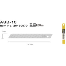 Indlæs billede til gallerivisning ASB-10 Bræk-af knivblade 9mm
