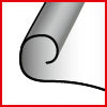 Indlæs billede til gallerivisning Bajonetsavklinge 4029, 2 stk. 300 mm CrV
