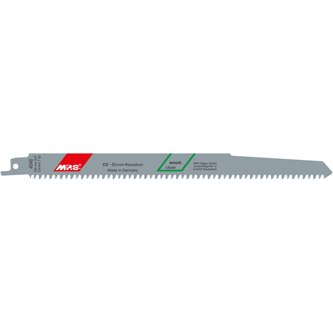 Bajonetsavklinge 4046, 5 stk. 240 mm CrV 7 tpi