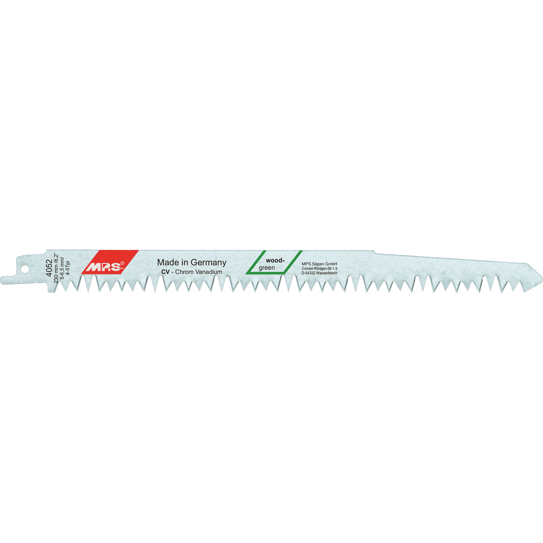 Bajonetsavklinge 4052, 100 stk. 240 mm CrV 4-5 tpi