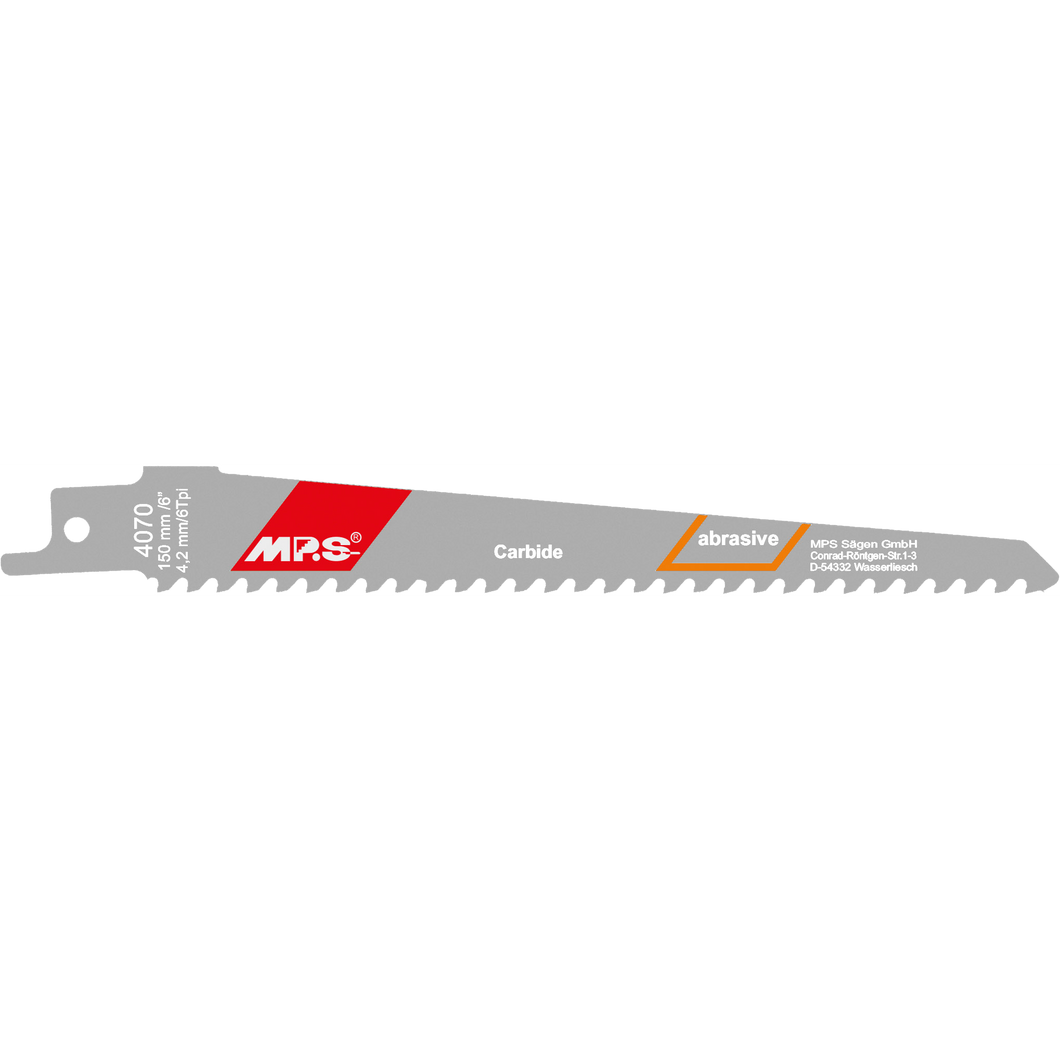 Bajonetsavklinge 4070, 150 mm HM 6 tpi