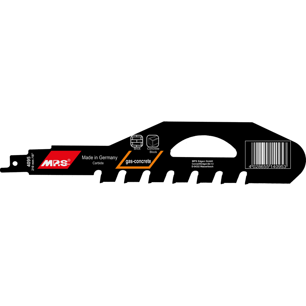 Bajonetsavklinge 4095, 210 mm HM