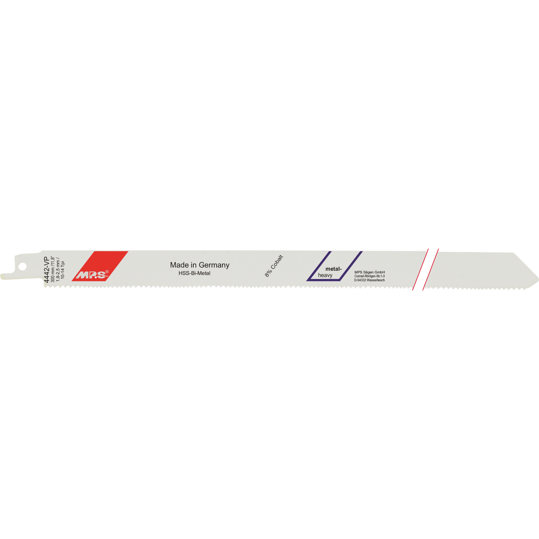Bajonetsavklinge 4442-VP, 2 stk. 300 mm BiM 10-14 tpi