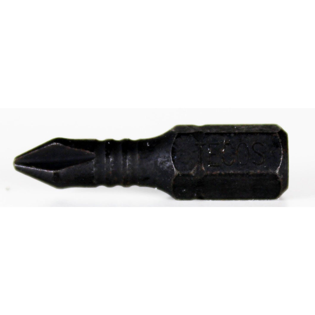 Impact bits PH2 x L25mm 2 pak