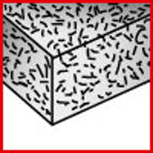 Indlæs billede til gallerivisning Bajonetsavklinge 4044, 5 stk. 150 mm CrV 10 tpi
